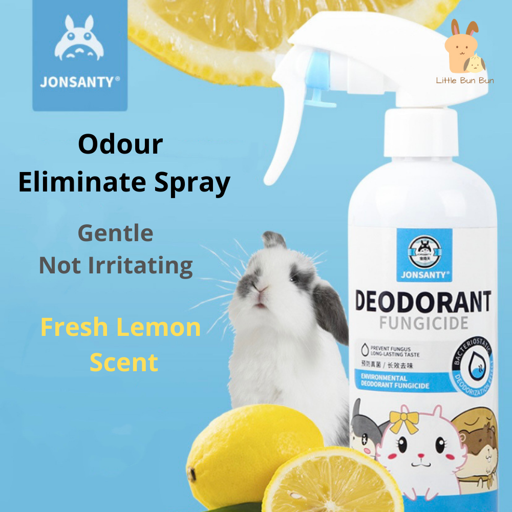 Natural Odour Eliminator Spray Fresh lemon clean anti odour rabbit pet