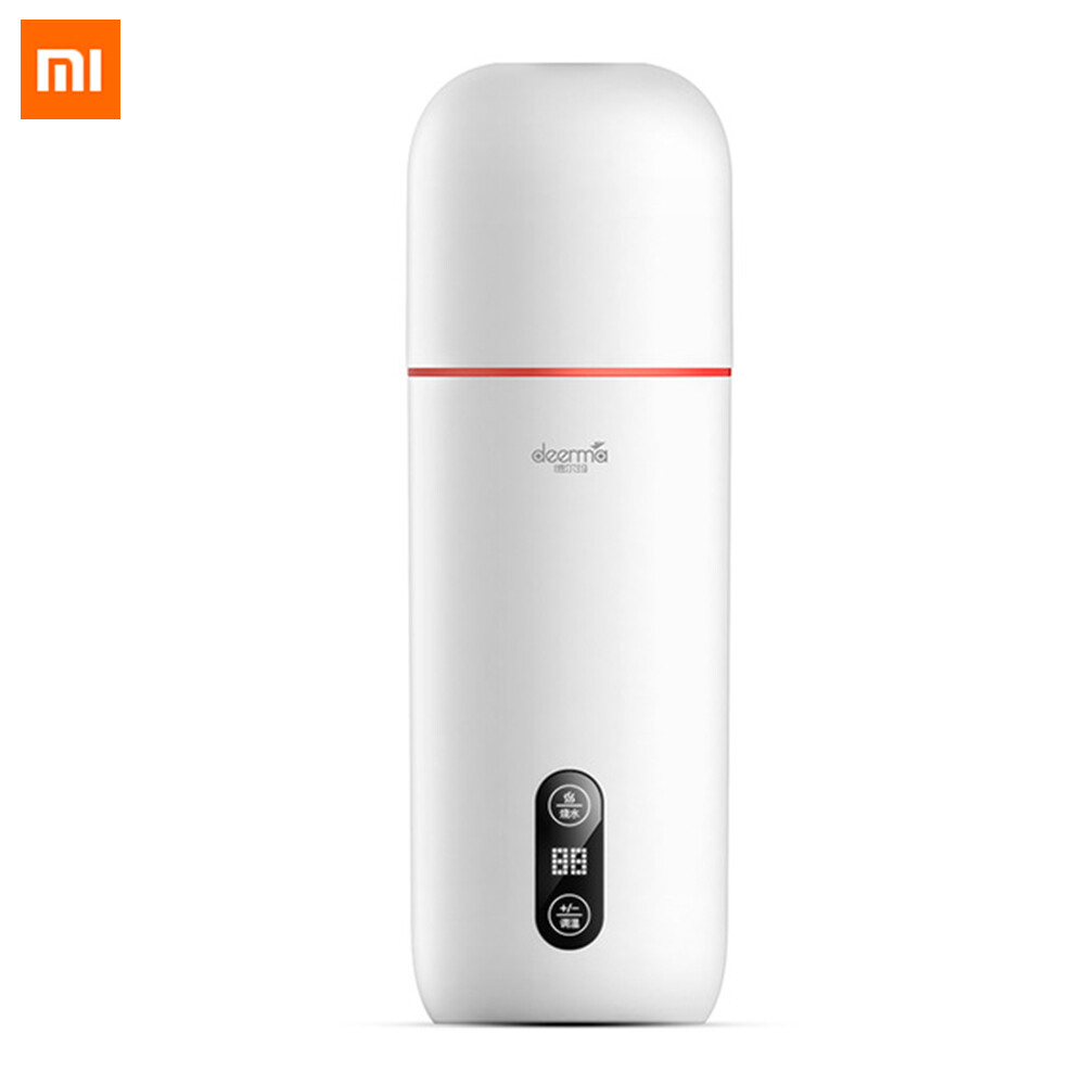 ดูภาพ Xiaomi Mijia Deerma Electric Water Kettle 350ml Thermos Cup Portable Stew Cup Temperature Display Smart Touch Control Travel Thermal Cups Insulation Pot เพิ่มเติม Xiaomi Mijia Deerma Electric Water Kettle 350ml Thermos Cup Portable Stew Cup Temperature Display Smart Touch Control Travel Thermal Cups Insulation Pot