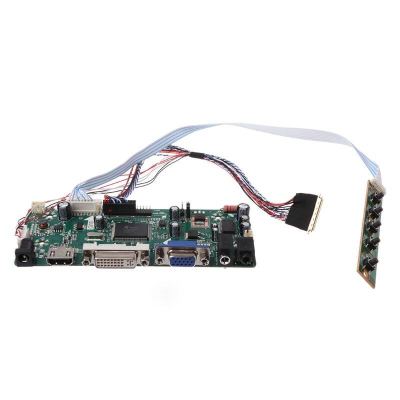 PanPan Controller Board LCD HDMI DVI VGA Audio PC Module Driver DIY Kit 15.6" Display B156XW02 1366X768 1ch 6/8-bit 40 Pin Panel