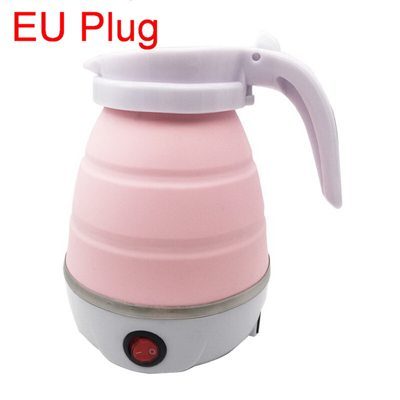 Hoa Có Thể Gập Lại Ấm Đun Nước Điện, Nồi Hơi Nước Silicon Du Lịch Có Thể Gập Lại Nhỏ Gọn