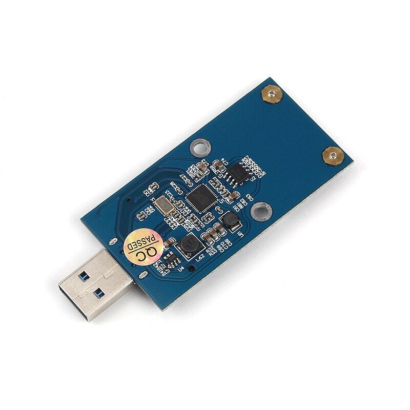 MSATA Ke USB 5Gbps USB 3.0 Ke MSATA SSD Enclosure USB3.0 Ke MSATA Casing Hard Disk Adapter M2 SSD Eksternal HDD Kotak Ponsel Casing HDD