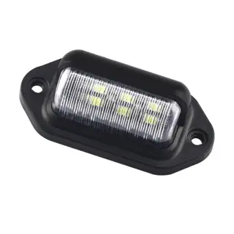 trailer license plate light