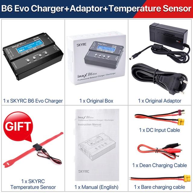 SKYRC Lipo Charger IMAX B6 EVO B6 V2 B6 Mini B6AC V2 Balance Charger ...