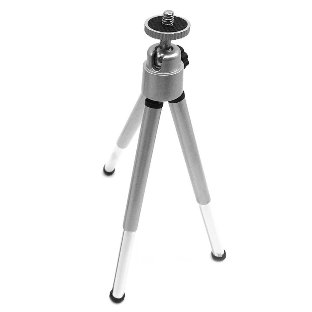 Keykits Giá Đỡ Ba Chân Máy Chiếu Mini Linh Hoạt Máy Chiếu Mini, Giá Đỡ Hợp Kim Nhôm Chân Máy Projetor, Bạc