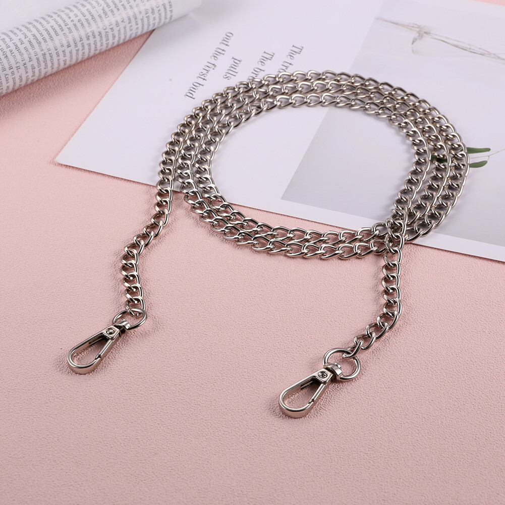 BAGOO 120cm Retro Metal Bag Chain DIY Shoulder Handbag Messenger Bag Handle Strap Replacement Belt Bag Accessories