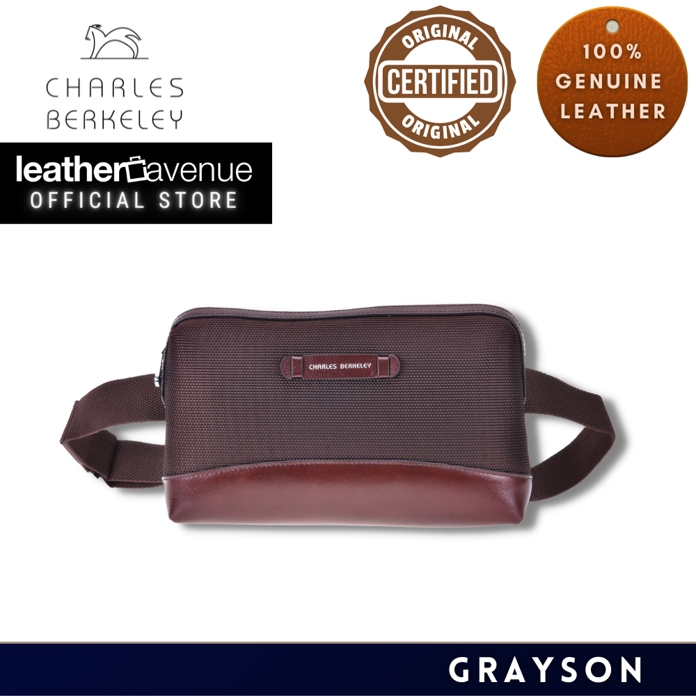 Crossbody Bag Charles Berkeley Sling Bag Italian Craftsmanship