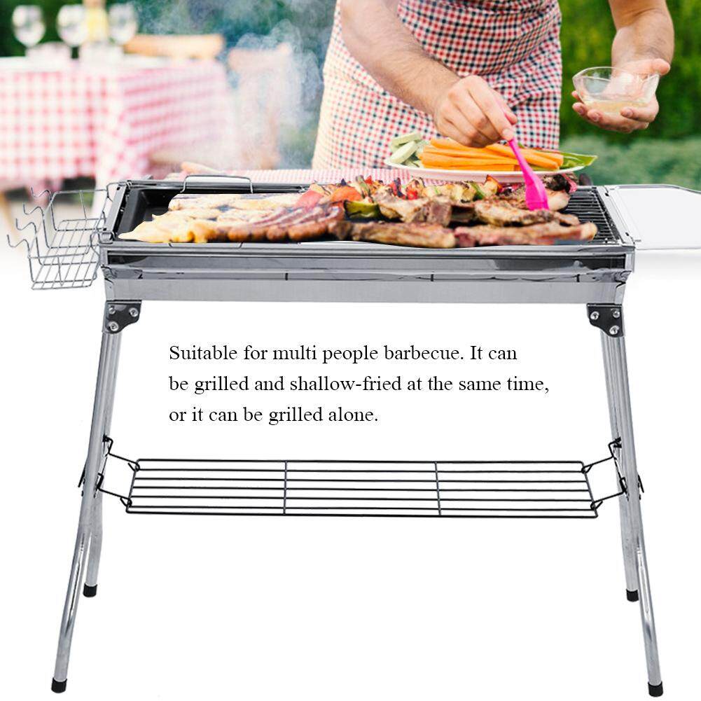 Đồng hồ nam Dây Thép Không Gỉ Gấp Vỉ Nướng BBQ Bếp Than