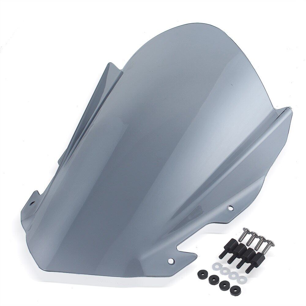 Allotmark motorcycle sport front fairing windshield windscreen wind deflector visor screen for ktm rc125 rc200 rc390 rc 125 200 390 2014 2015 2016 2017 2018 2019 2020 2021 accessories