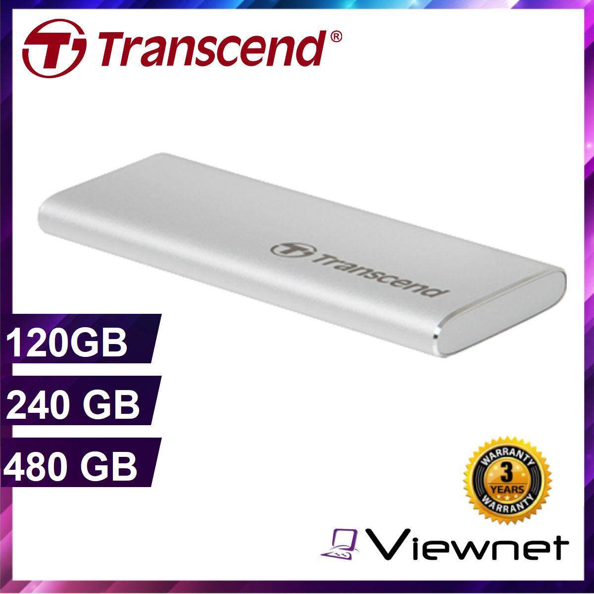 Type C Transcend 480GB TS480GESD240C External SSD USB 3.1 Gen 2