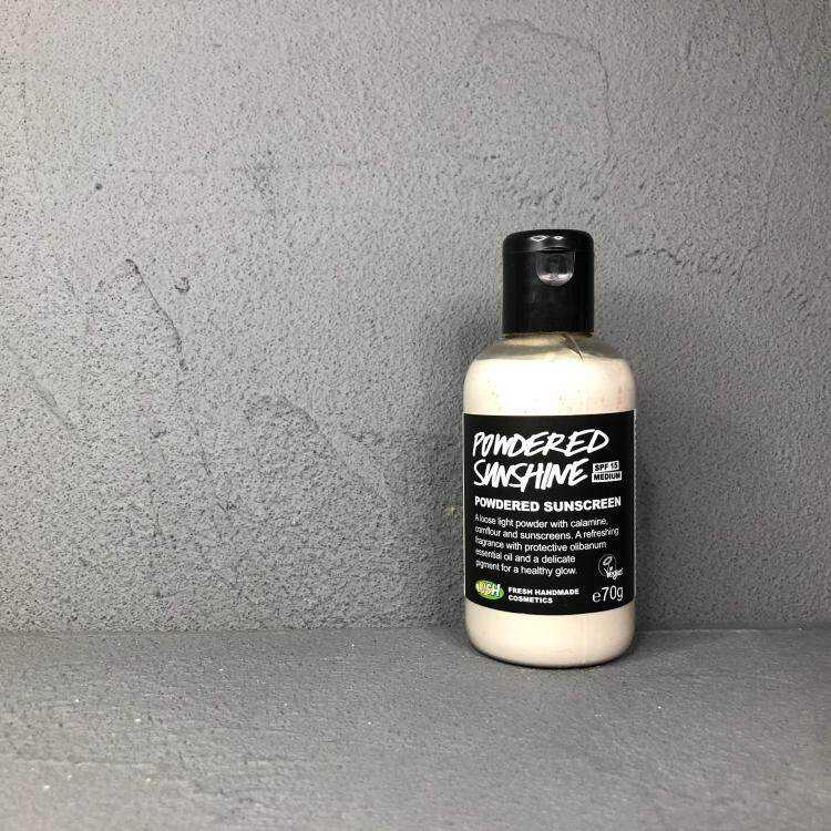 lush powder sunscreen