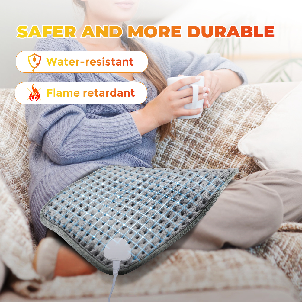 58*29Cm miếng sưởi ấm chạy điện Chăn Nước Nóng Mat Pad Hẹn Giờ 9 Nhiệt Độ Vật Lý Trị Liệu Nóng Lên Pad Cho cổ vai Trở Lại Cột Sống đau chân Relief