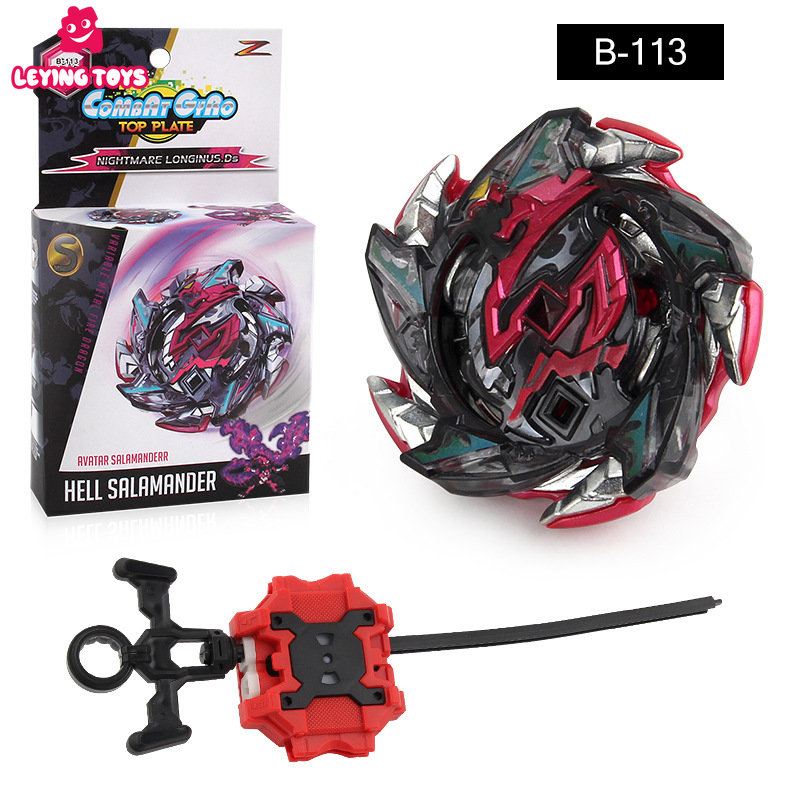 Leying toys beyblade burst b-104 b-105 b-106 gyro with two-way pull wire launcher spinning top toy for kids gift
