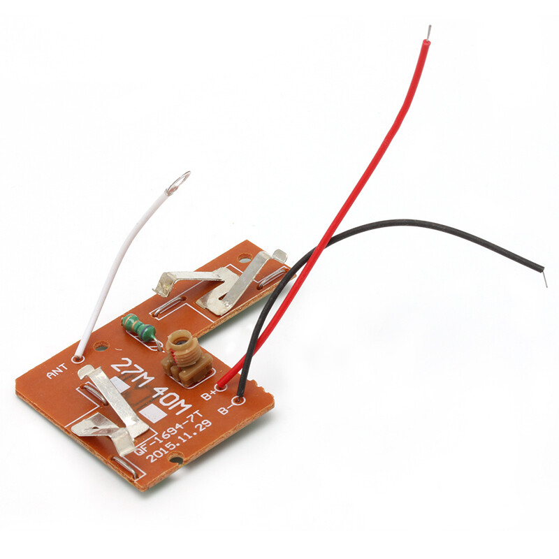 Bảng Mạch Điều Khiển Từ Xa 4CH 27MHZ Máy Phát PCB Nhận Đồ Chơi Ăng Ten