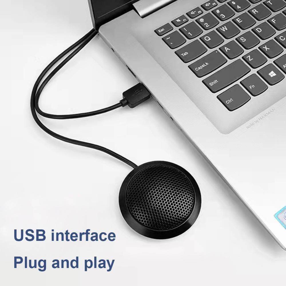 USB/3.5mm dạng tụ đa hướng Micro PC Plug & Play Máy tính để bàn mic cho hội nghị video chơi game trò chuyện