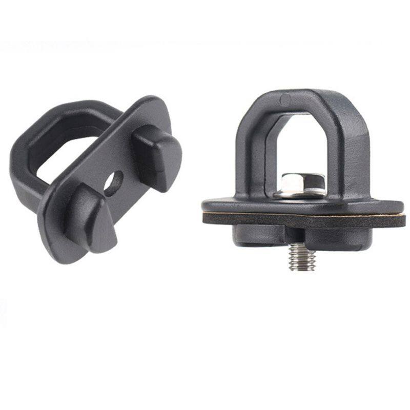 2pcs/set American Pickup Trunk Lock Buckle Tie Down Fixing Pull Ring Truck Bed Side Wall Hook Car Accessories