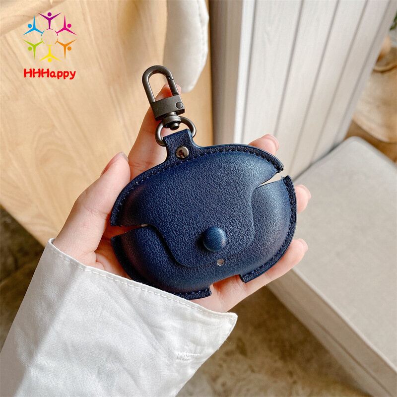 Bluetooth-compatible Headset  Case  Protective  Shell Simple Business Leather Case For Beats Studio Buds