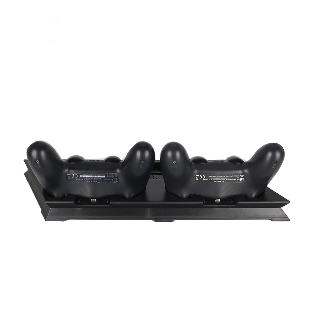 For PS4 PRO Cooling Vertical Stand 2 Controller Charger Charging Dock Station 2 Cooler Fan 3 HUB for Playstation 4 Pro Console