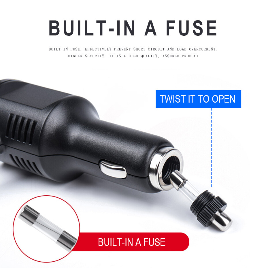 Car Camera Charging Cable 5V 3.5A 3.5M Wire Dash Cam Car Charger