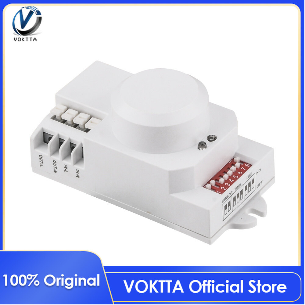 Original VOKTTA 5.8G Microwave Radar Sensor Switch 220V