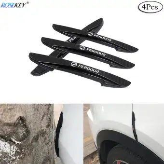Rosekey 4 Pcs Car Protector Auto Door Side Edge Protection Guard