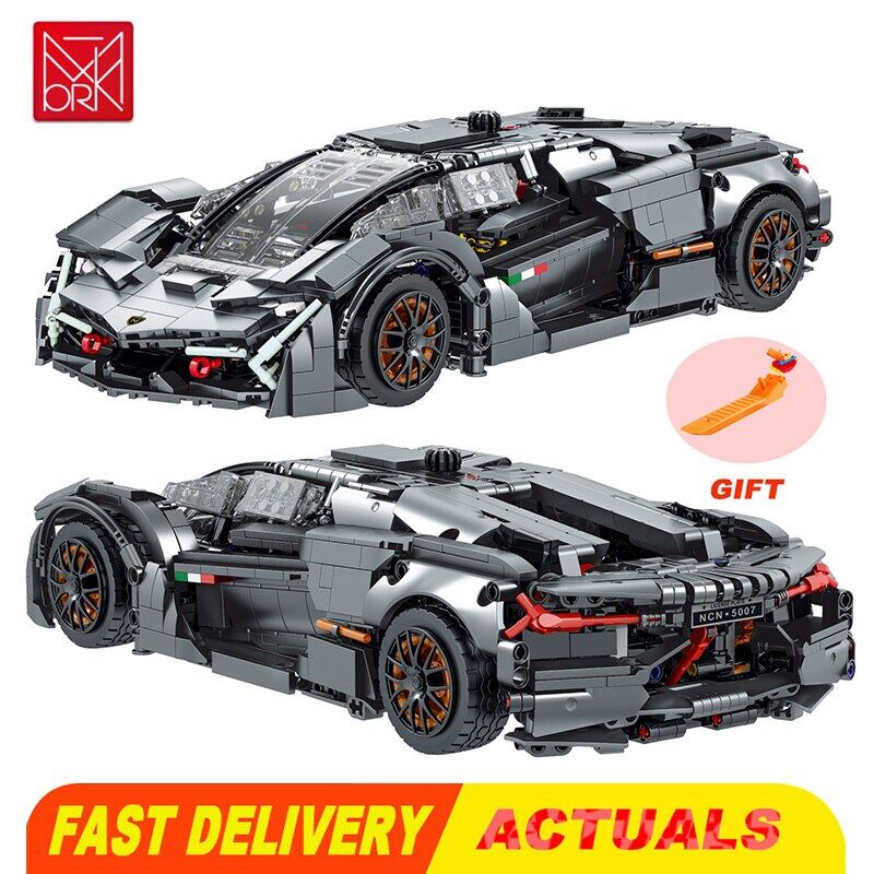 Technical Original Concept Sports Car Building Blocks Models Compatible  With Lego Super Racing Bricks Toys For Boys Kids Gifts | Lazada Singapore