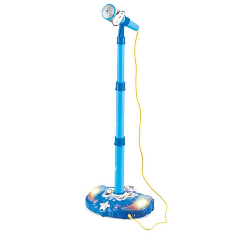 Bán Chạy Cho Trẻ Em Gái Karaoke Giá Có Điều Chỉnh Micrô Âm Nhạc Micrô Đồ Chơi Nhạc Cụ Với Hiệu Ứng Ánh Sáng Quà Tặng Giáng Sinh