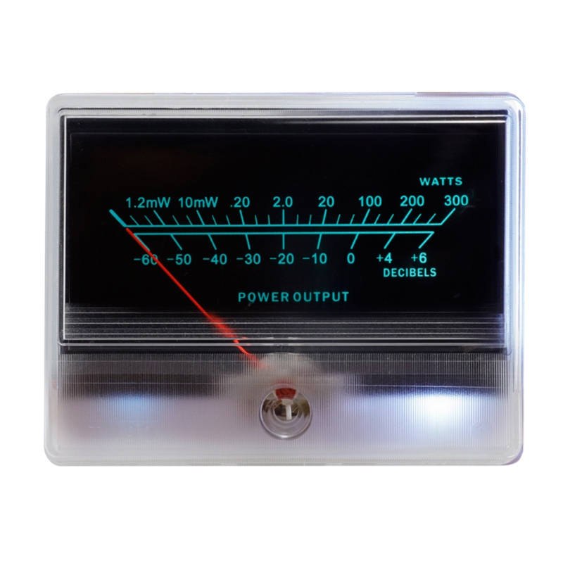 Panel VU Meter Bulb Warm Back Light Recording Audio Level Amp Meter VU Meter Stereo Audio Amplifier Board DB Sound