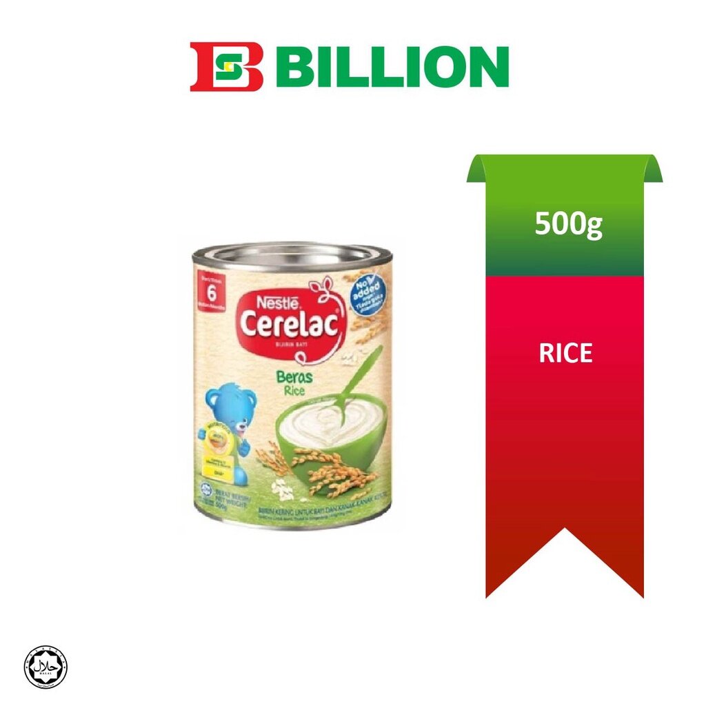 NESTLE Cerelac Infant Cereals 6 Month Assorted Flavor (500g) Lazada