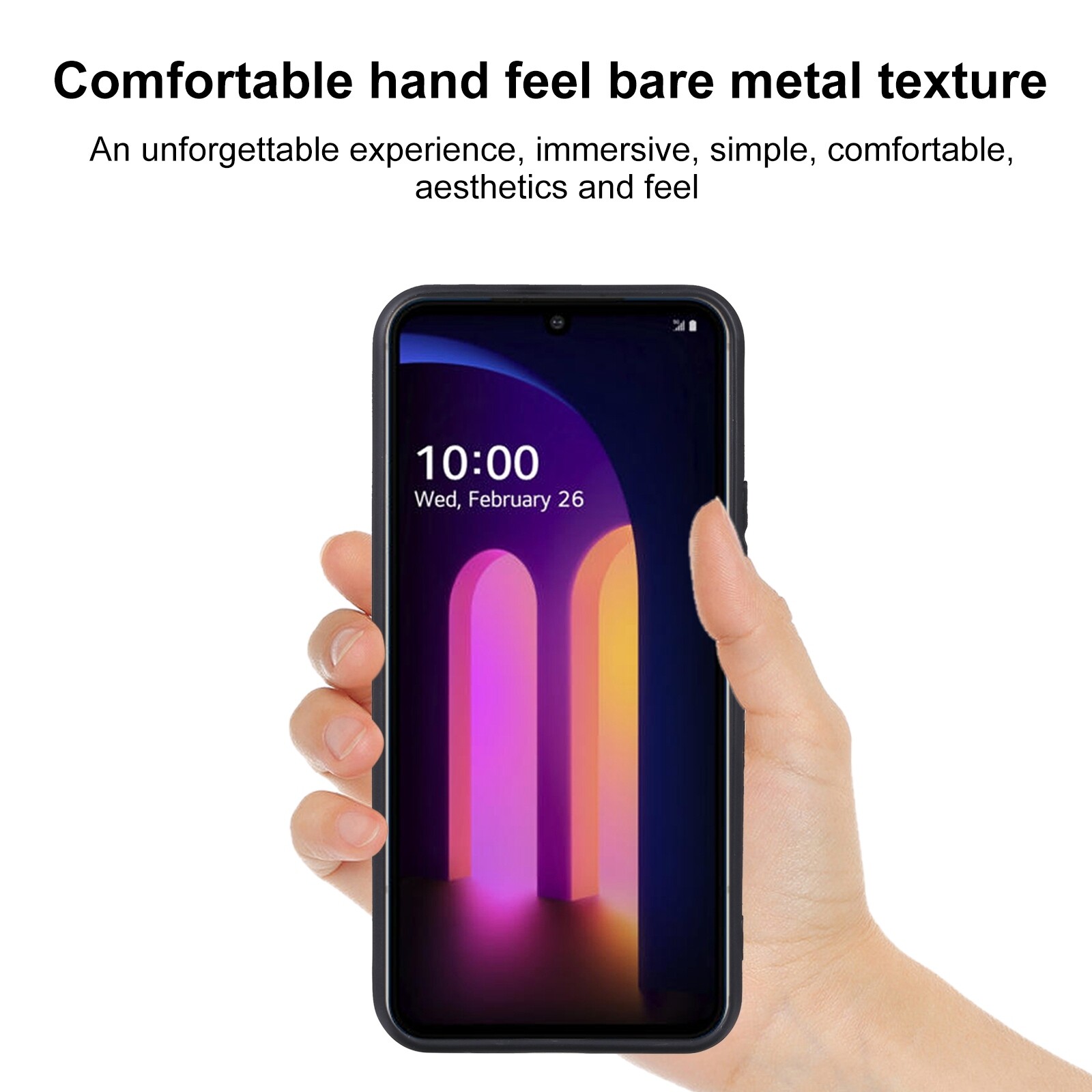 For LG V60 ThinQ 5G TPU Phone Case(Transparent White)