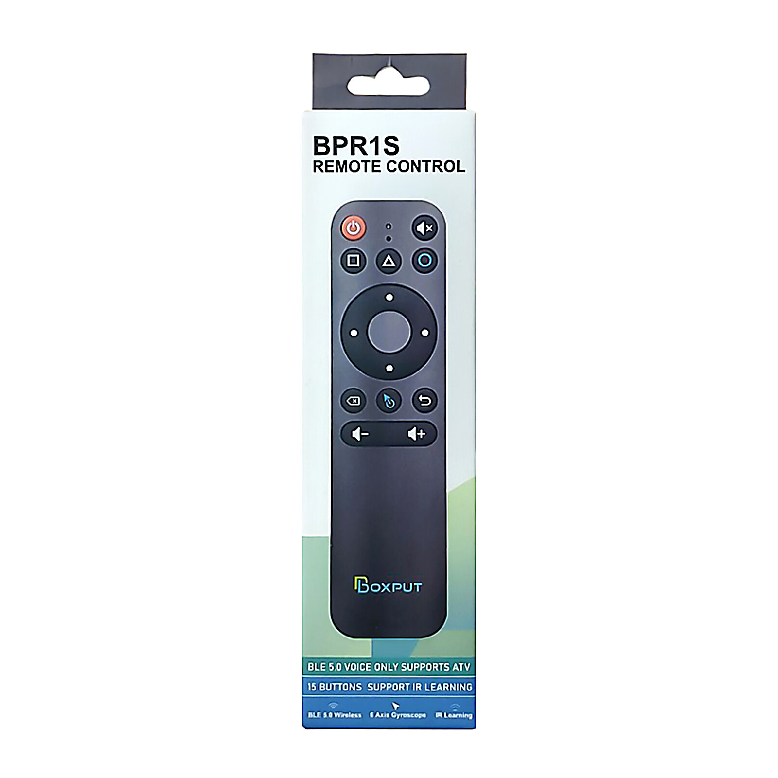 Boxput BT bpr1 bpr1s cộng với BLE 5.0 chuột không dây điều khiển từ xa bằng giọng nói 2.4GHz không dây với con quay hồi chuyển cho ANDROID TVBOX & TV/PC