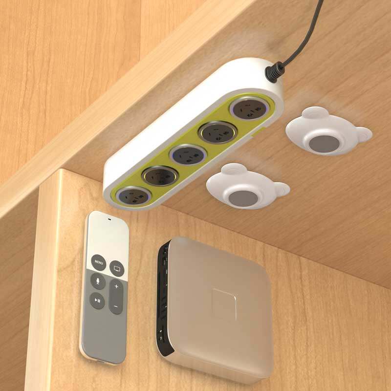 Wall Mount Strong Magnet Holder Hook Remote Control Storage Holder for Fridge Sticker Home Organizer Hook