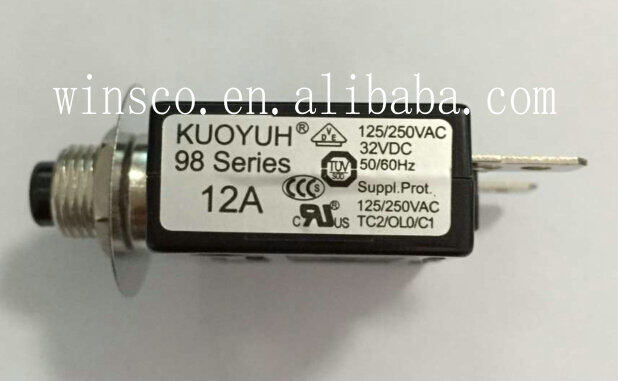 98-12a 100% kuoyuh circuit breaker 98 series 12a