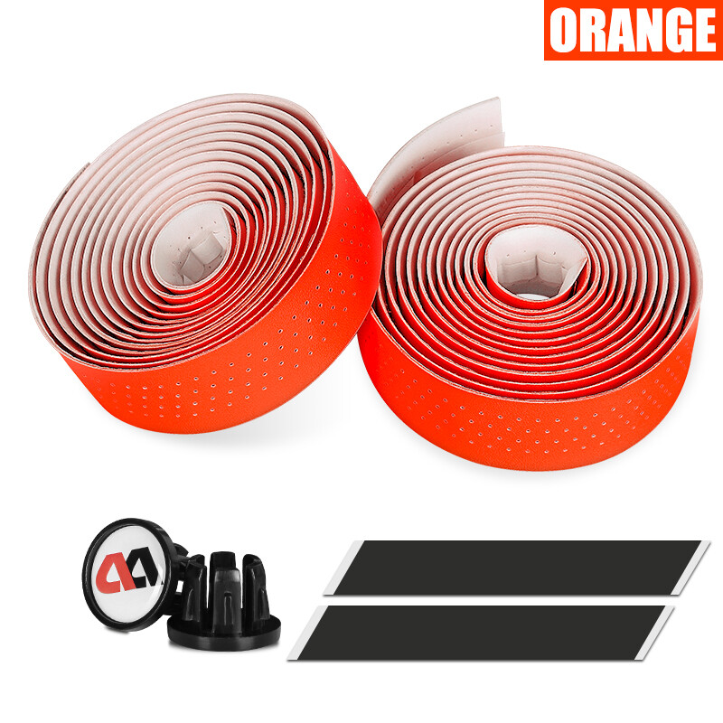 West Biking Road Bike Handlebar Tape Breathable Anti-slip Bicycle Handlebar Tape EVA PU Handlebar Tape With End Plug Bicycle Accessories