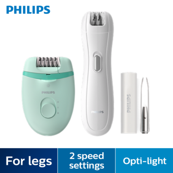 Philips Satinelle Essential Compact Epilator Epilation Set BRP529