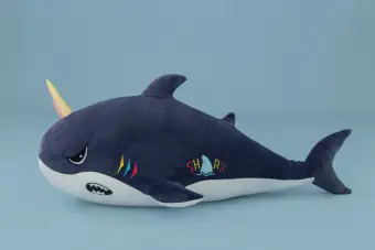 toy sharks and whales