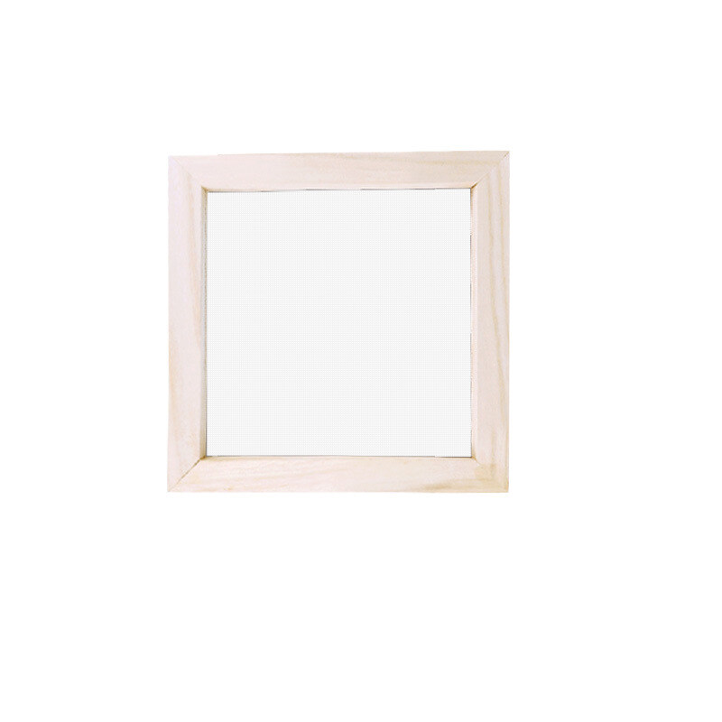 2pcs Wooden Paper Making Frame Diy Paper Making Wood Frame Diy Frame Paper Making Screen