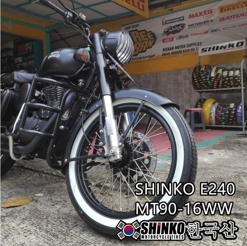 Shinko Tyres E240 (MT90-16WW) | Lazada