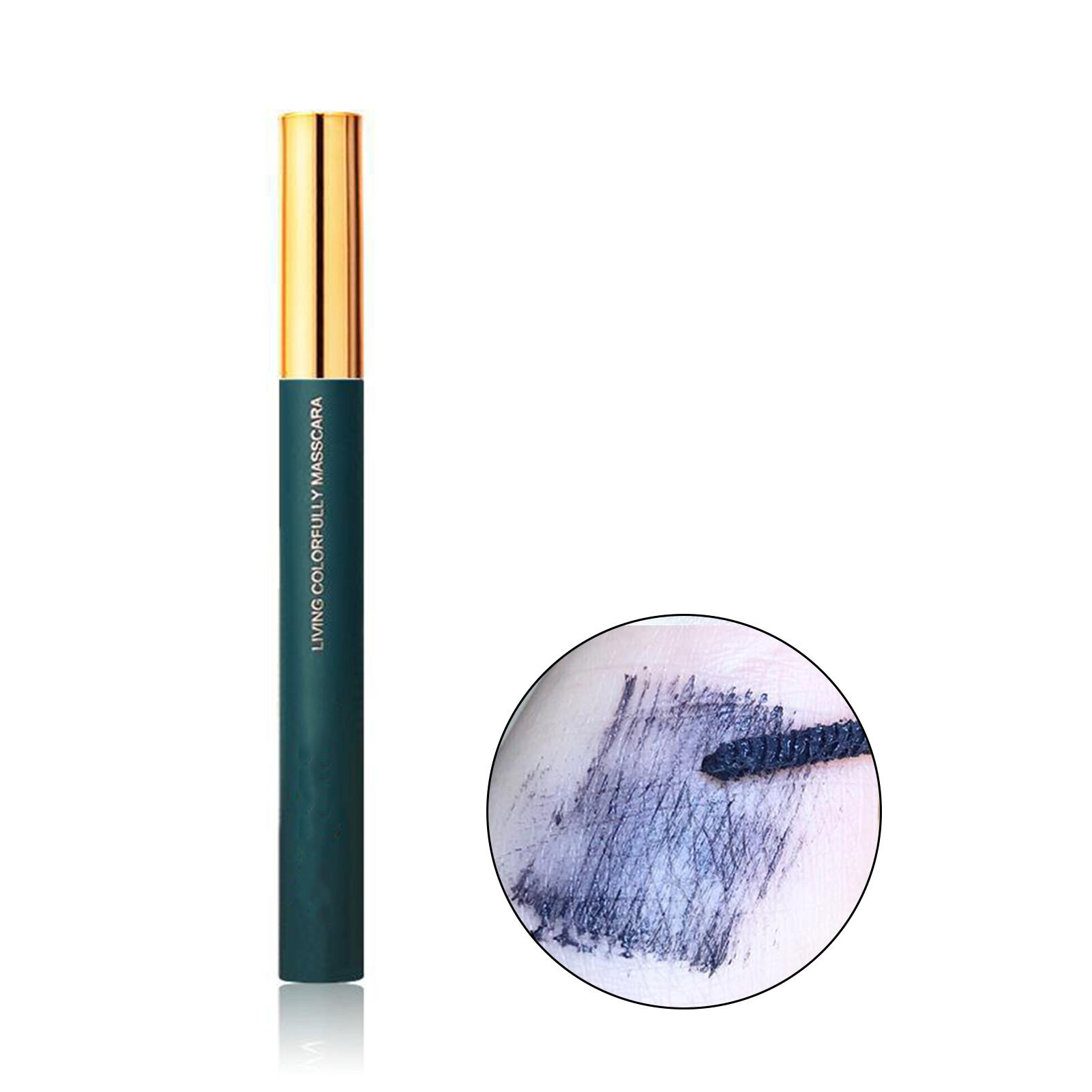 Lengthening Mascara Makeup Mascara Waterproof Lash Mascara Long Lasting Non-smudge Thick Eyelashes Extension Professional Makeup Tool in Black/blue/brown/rose Red Ideal