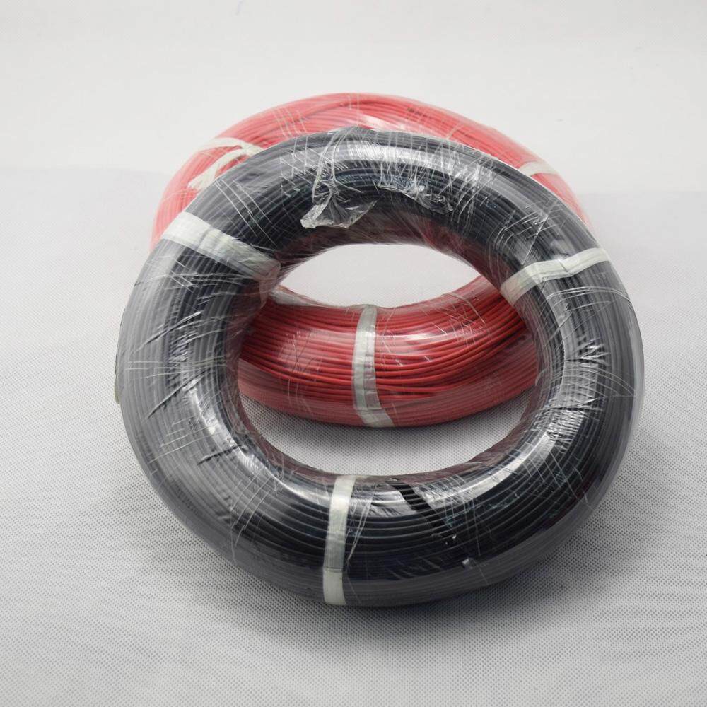 18 AWG (100 M) Mengukur Kawat Silikon Fleksibel Tembaga Terdampar Kabel untuk RC Kabel