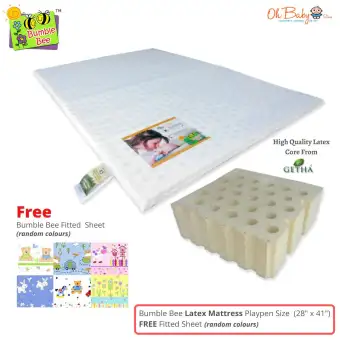 bumble bee latex mattress