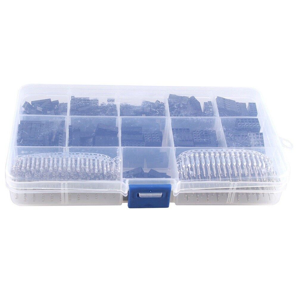 HALJIA 560PCS 2.54 Filo E Alloggiaento Aschio/feina Pin Head Kit - Foto 12