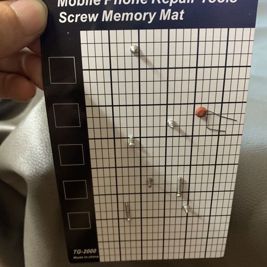 【In Stock】Universal Magnetic Screw Mat Magnetic Working Pad Memory Chart Work Pad Mobile Phone Repair Tools 145 X 90mm Hand Tool Set