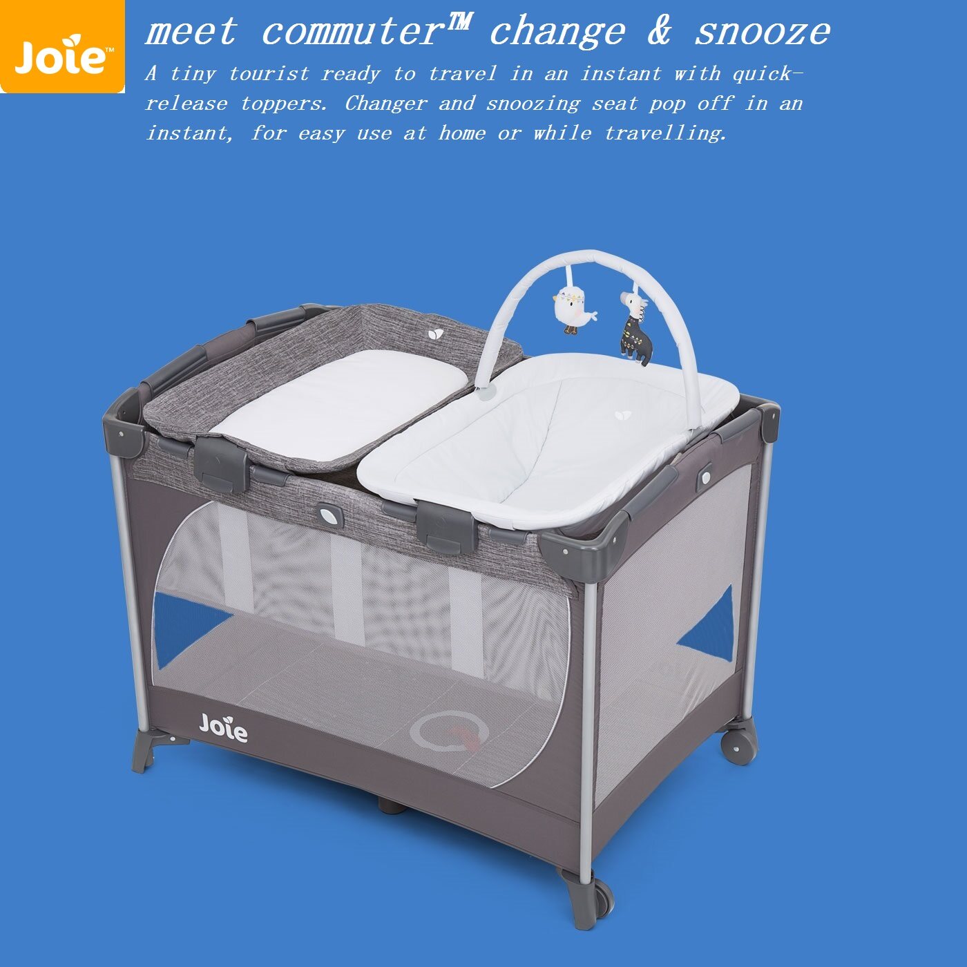 Joie commuter™ change & snooze travel cot