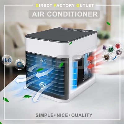 DFO Air Cooler Purifier Air Conditioner USB Portable Aircond Mini Aircooler Fan Arctic Air Table Fan Mini