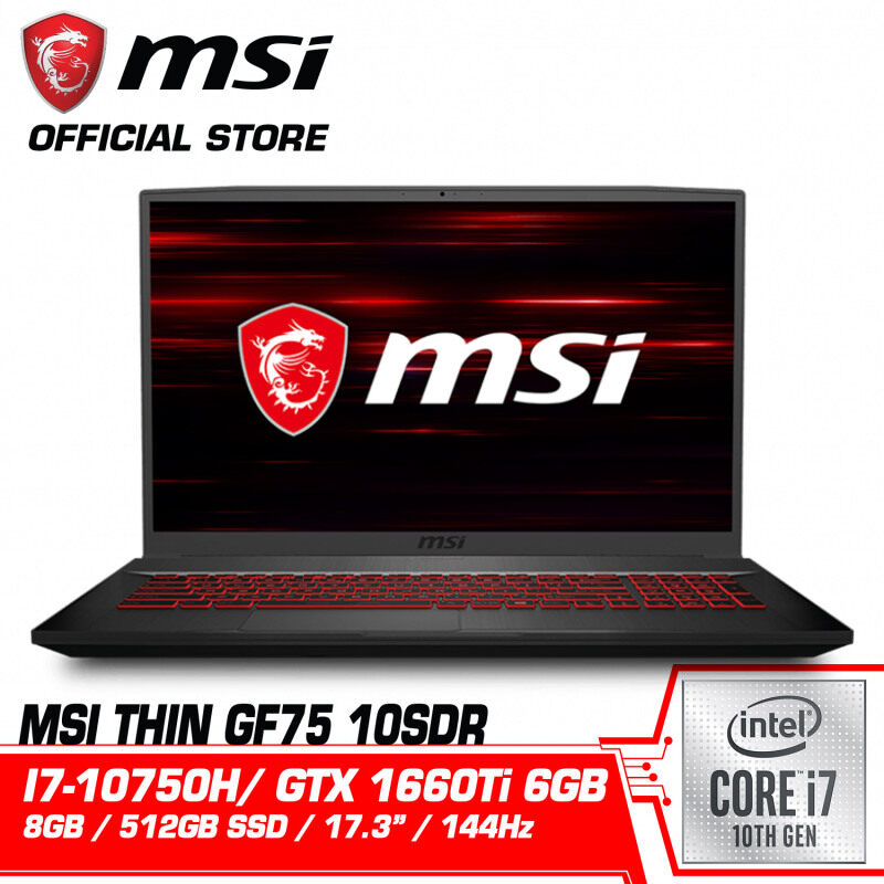 GF75 Thin 10SDR (GTX1660 Ti, GDDR6 6GB) Malaysia