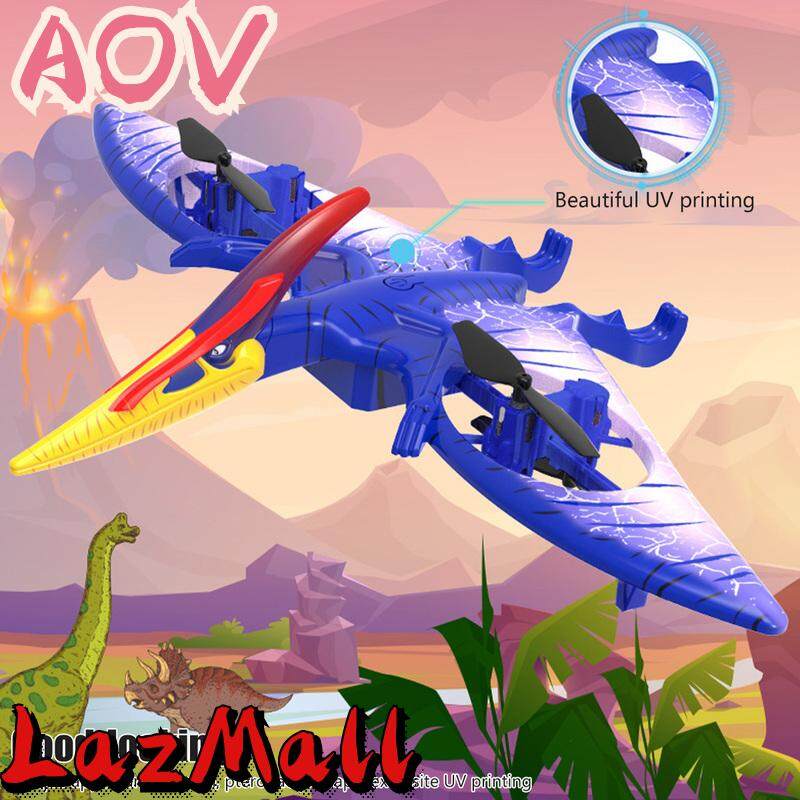 AOV Remote Control Dinosaur Toy Kids Electric Flying Pterodactyl Toy Kids  Realistic  RC Animal Toys COD Free shipping | Lazada