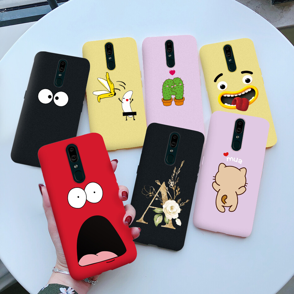 Case For Oppo F11 F11 Pro Cute Candy Painted Cartoon New Soft Silicone TPU Back Cover Phone Case