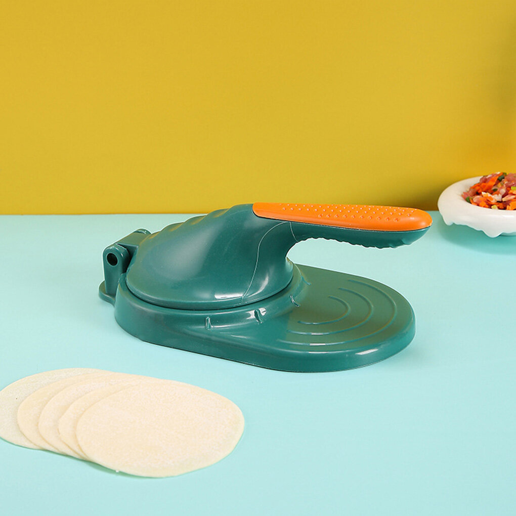 Dumpling Skin Presser Maker Plastic Dough Pressing Wrapper Mould Household Pastry Baking Reusable Kitchen Gadget