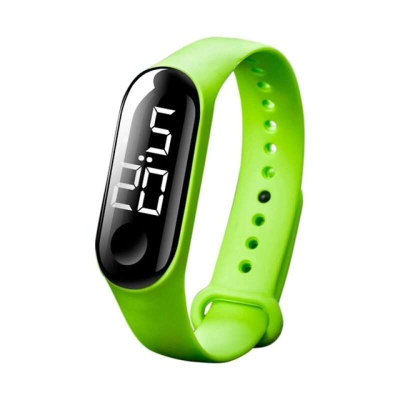 Fashion Sports Watch For Kids Children Waterproof Led Digital Watch Ultra-light Silicone Strap Teen Boys Girls WristWatch Unisex Malaysia