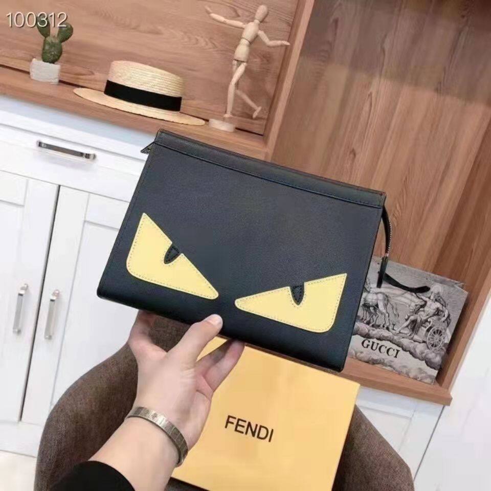 fendi monster clutch